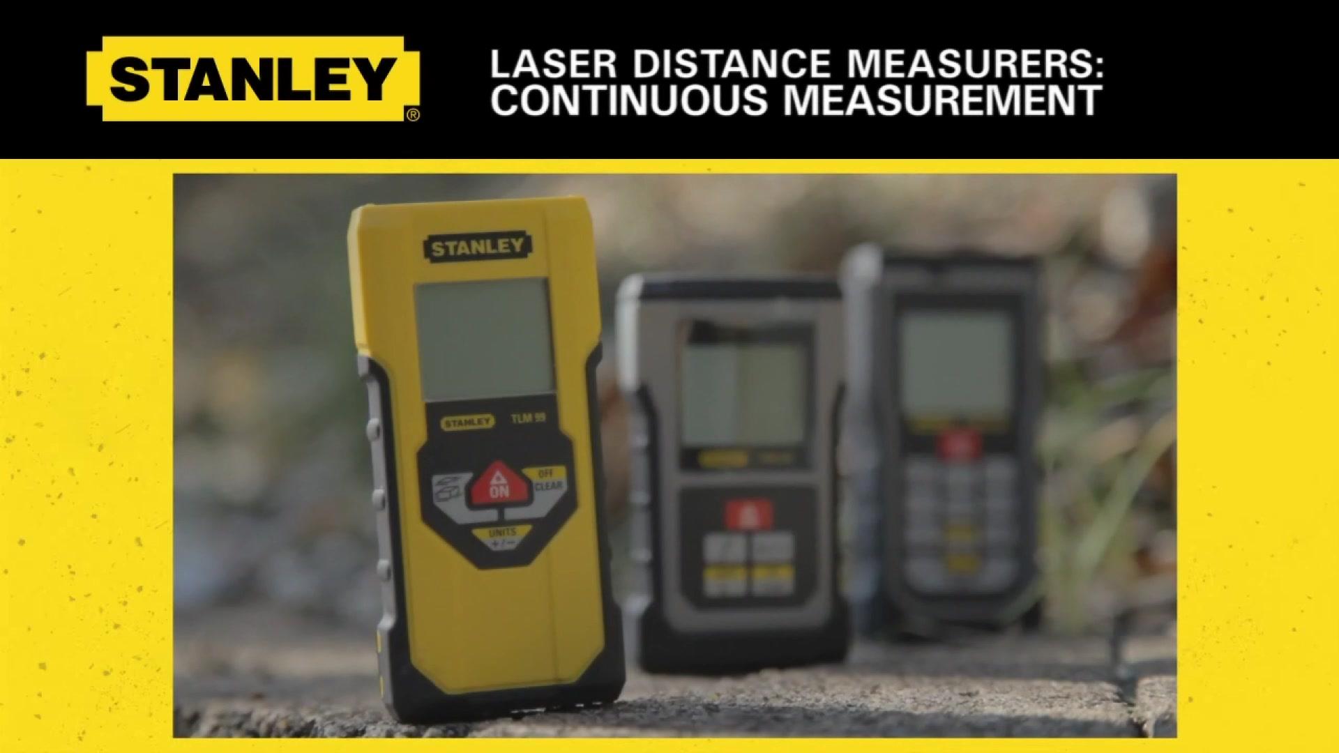 STANLEY® Continuous Measurement on Stanley LDM's | STANLEY® Tools